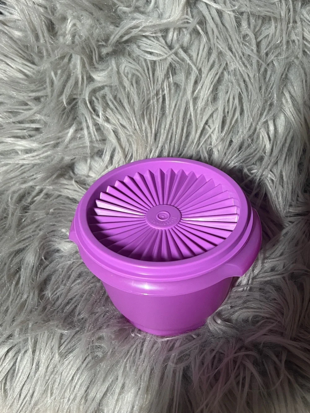 Tupperware Bright Purple Snack Cups - Set of 6